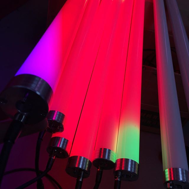 Color led tube light