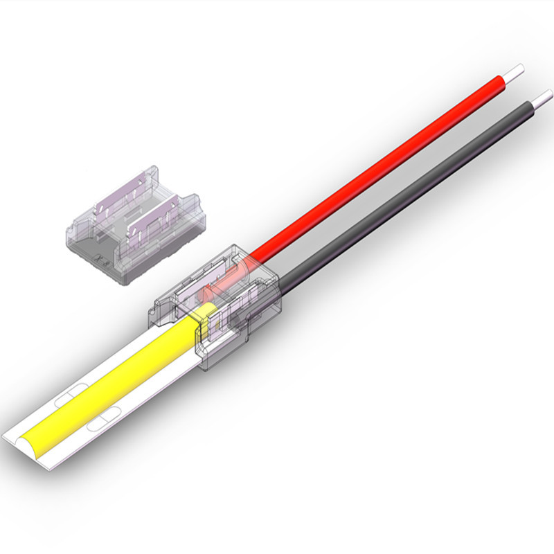 2 Pin 5mm 8mm 10mm Solderless LED Strip Connector